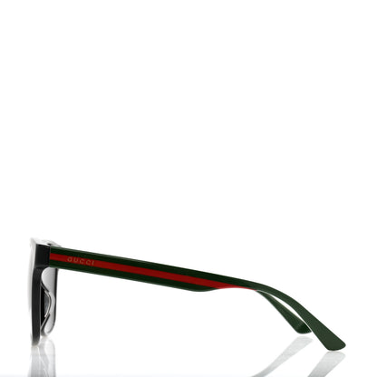 Gucci Square Eye GG Web Sunglasses GG0417SK Black 3 of 8