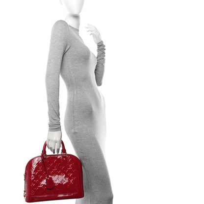 Louis Vuitton Vernis Alma PM Rose Indien 2 of 15