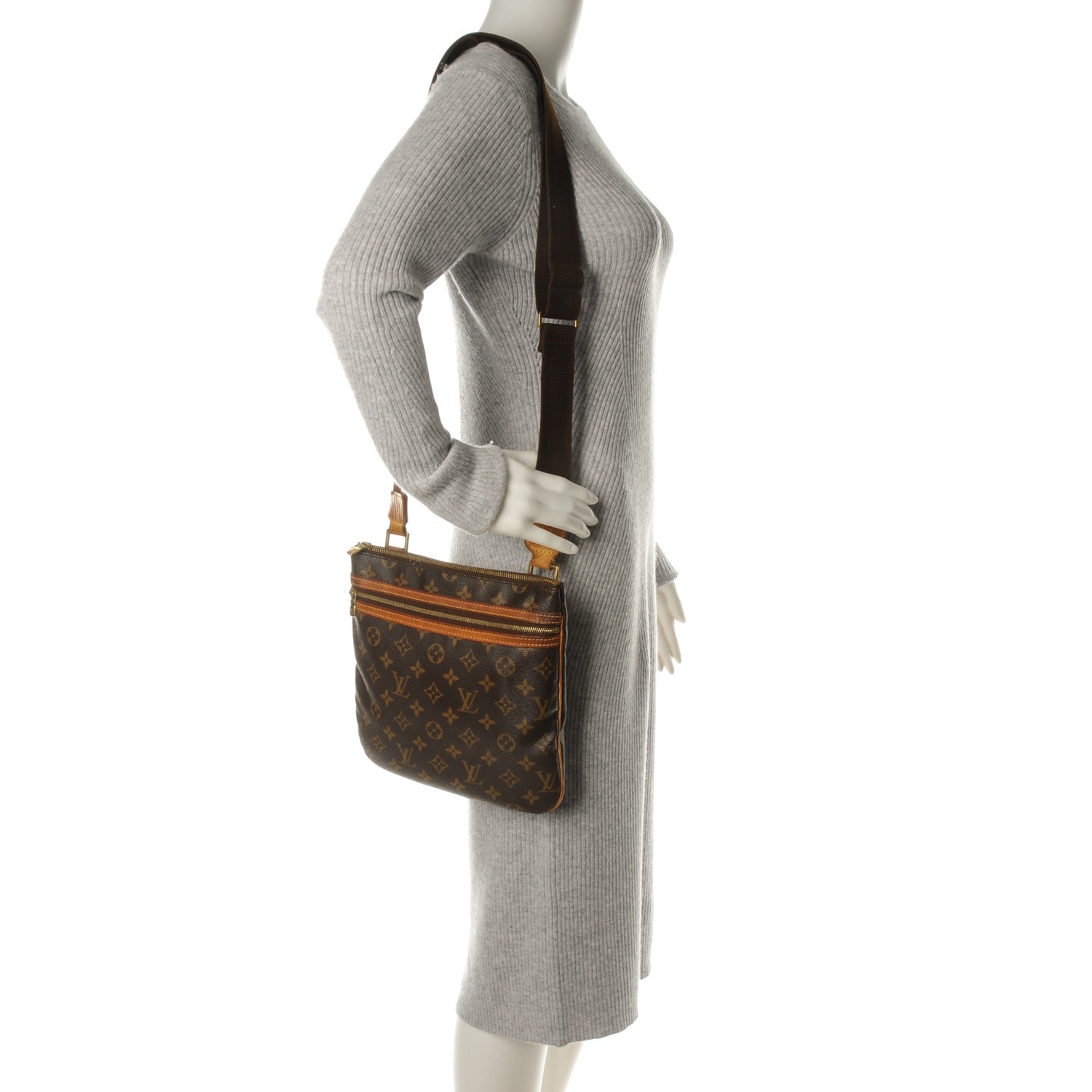 Louis Vuitton Monogram Bosphore Pochette 2 of 10