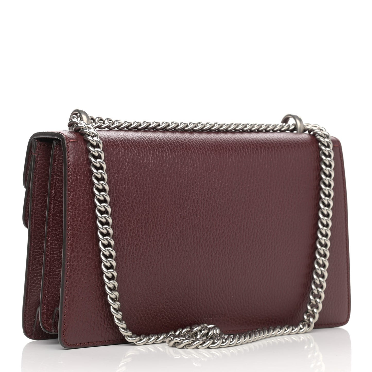 Dollar Calfskin Crystal Small Dionysus Shoulder Bag Vintage Bordeaux