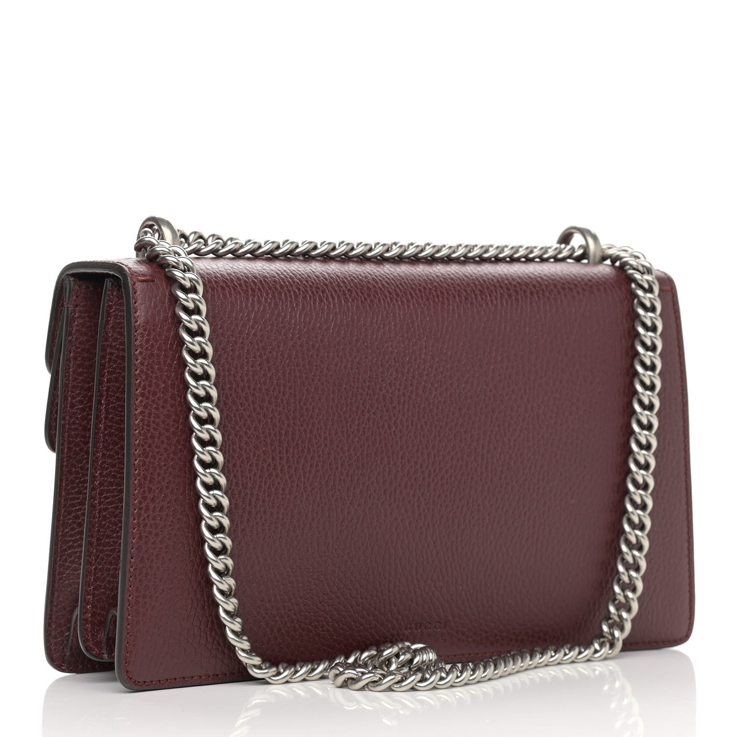 Gucci Dollar Calfskin Crystal Small Dionysus Shoulder Bag Vintage Bordeaux 3 of 10