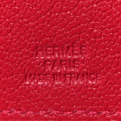 Hermes Chevre Chamkila Tarmac PM Passport Holder Rose Extreme 6 of 9