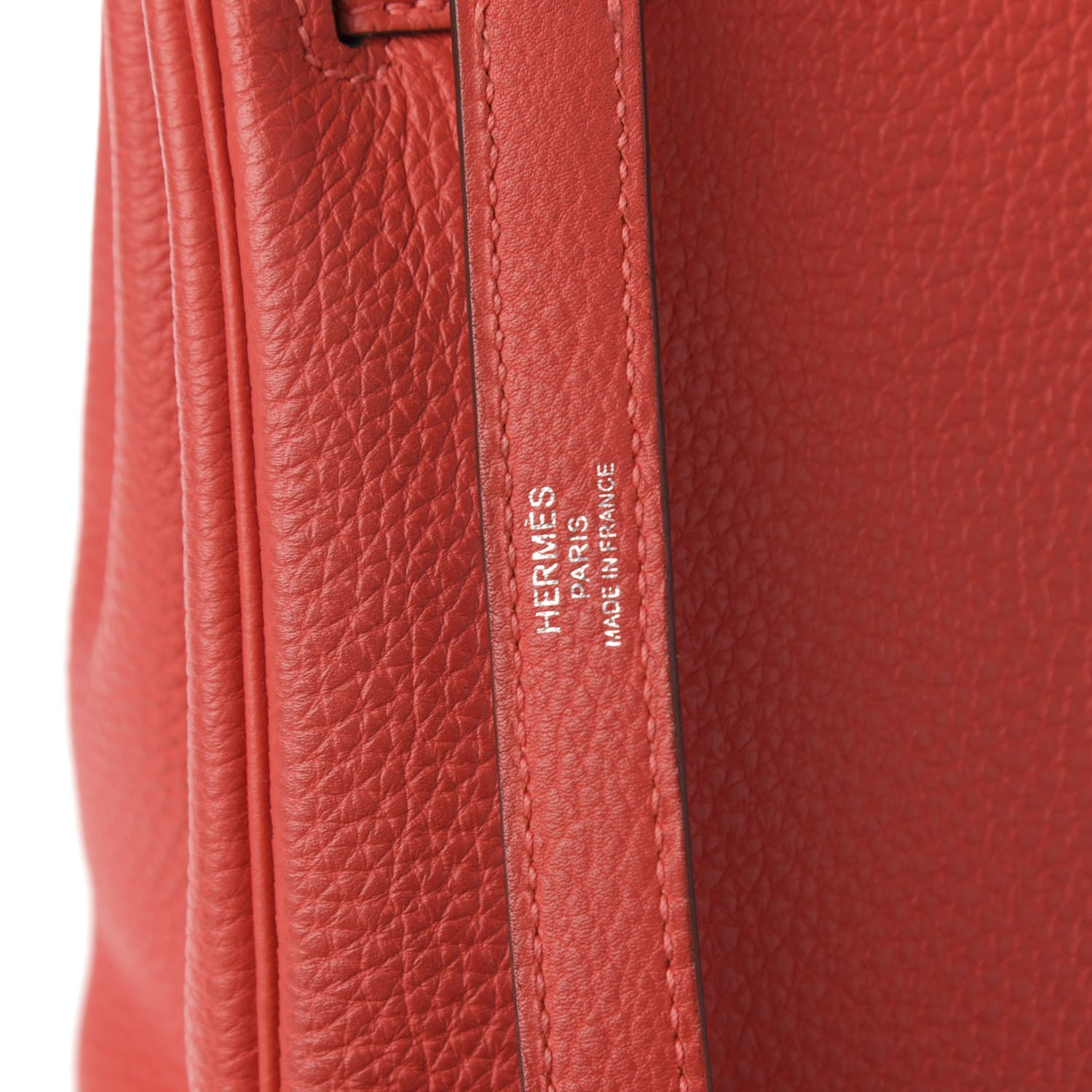 Hermes Togo Kelly Retourne 25 Rouge Pivoine 11 of 12