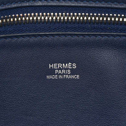 Hermes Togo Swift Endless Road Cityslide Belt Bag Bleu de Prusse 6 of 10