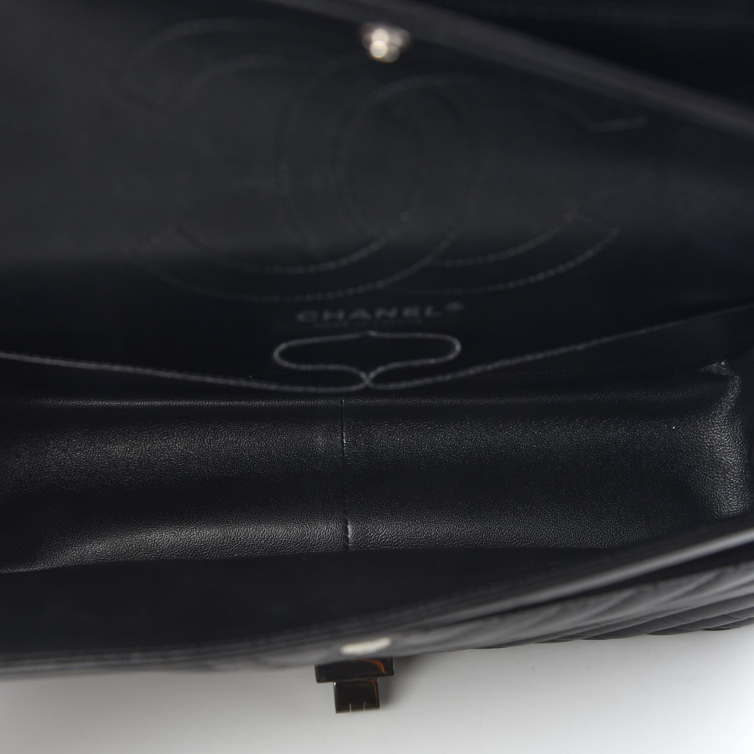 Chanel Aged Calfskin Chevron Quilted 2.55 Reissue 226 So Black 5 of 11