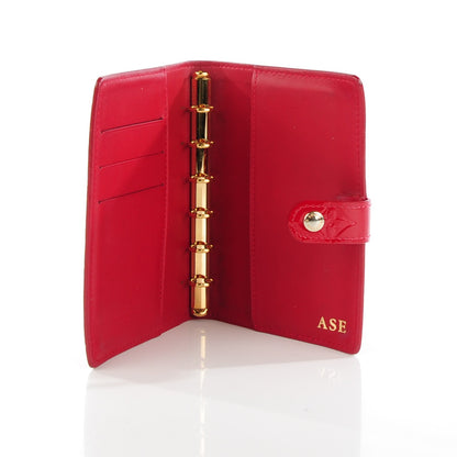 Louis Vuitton Vernis Small Ring Agenda Cover Pomme D'Amour 5 of 9