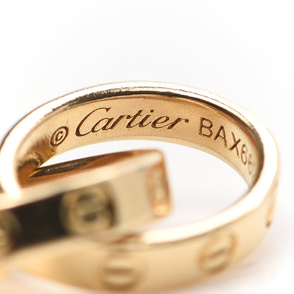 Cartier 18K Yellow Gold Interlocking LOVE Bracelet 4 of 6