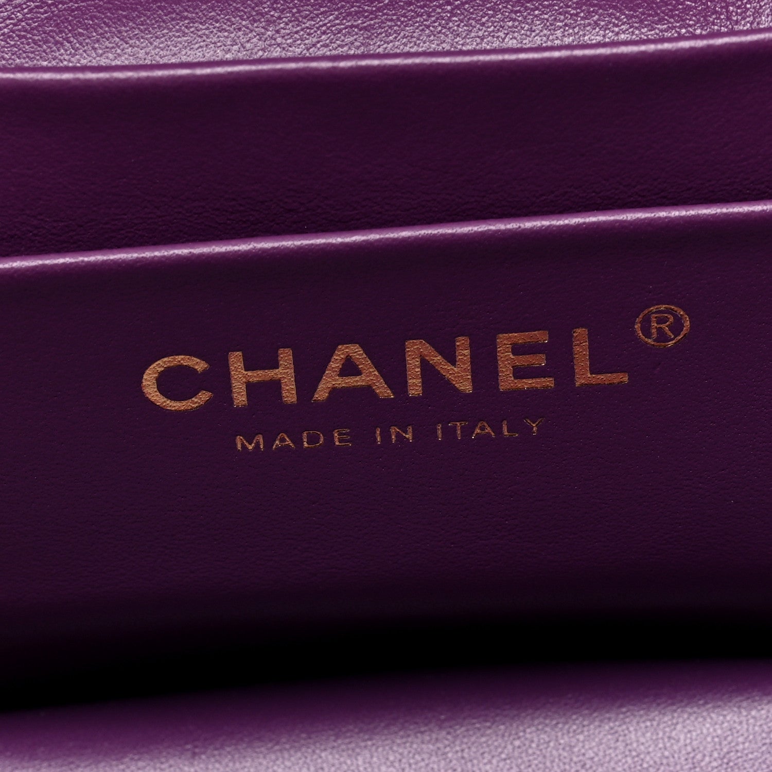 Chanel Shearling Lambskin Quilted Small Vanity Case Purple 7 of 11