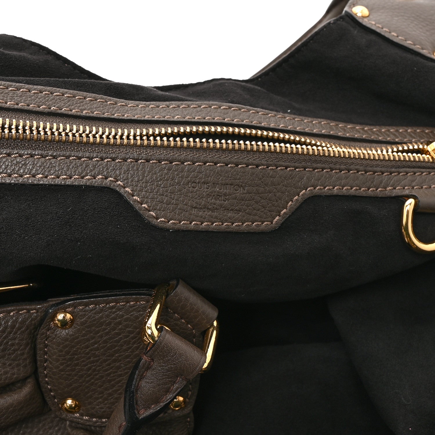 Louis Vuitton Mahina L Taupe 6 of 10