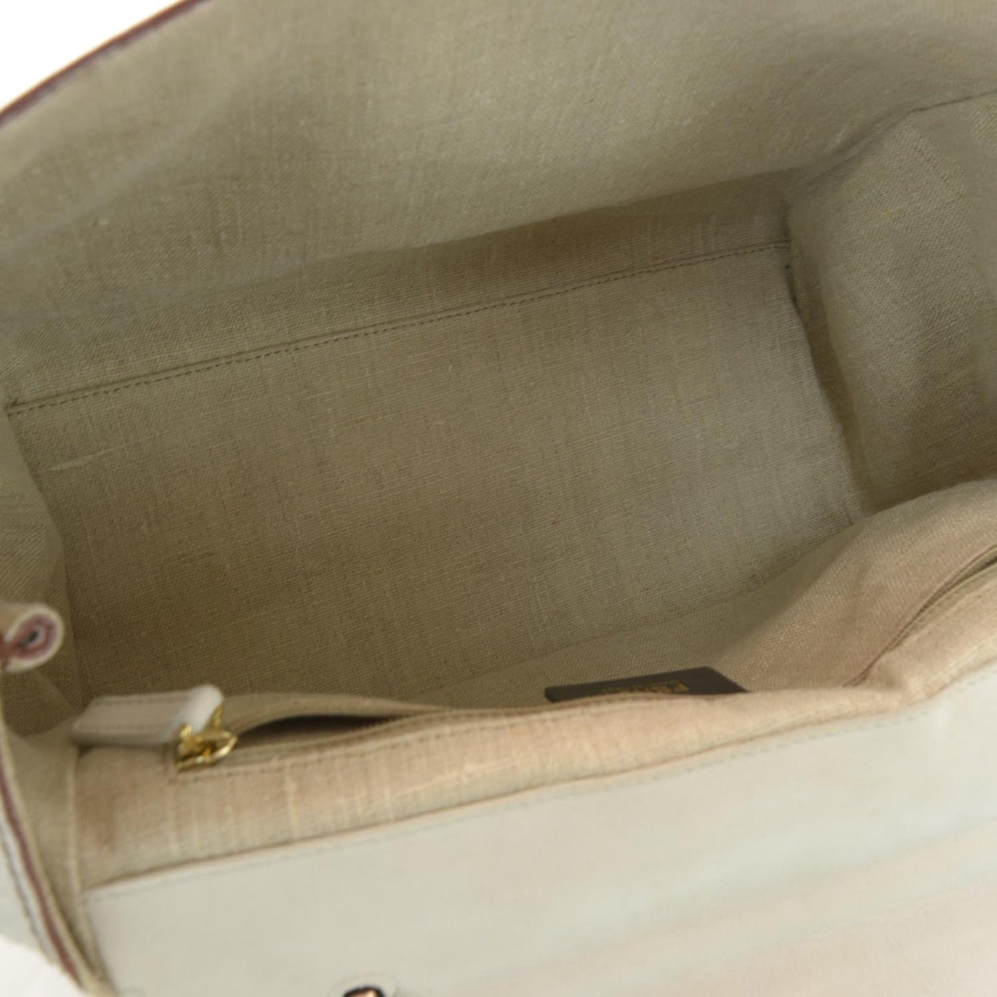 Cuoio Colorblock Silvana Bag White