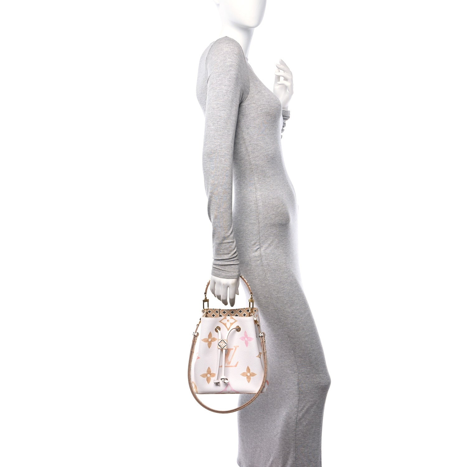 Louis Vuitton Monogram Giant By The Pool 2.0 Neonoe BB Beige 3 of 10