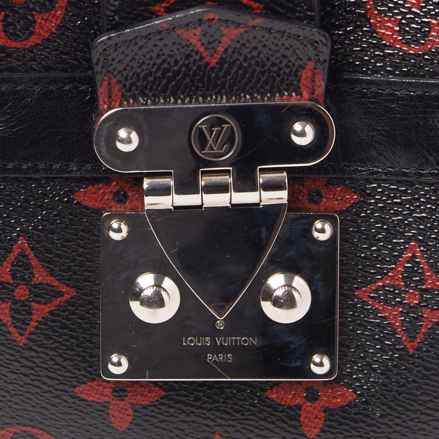 Louis Vuitton Monogram Petite Malle Soft MM Infrarouge 15 of 18