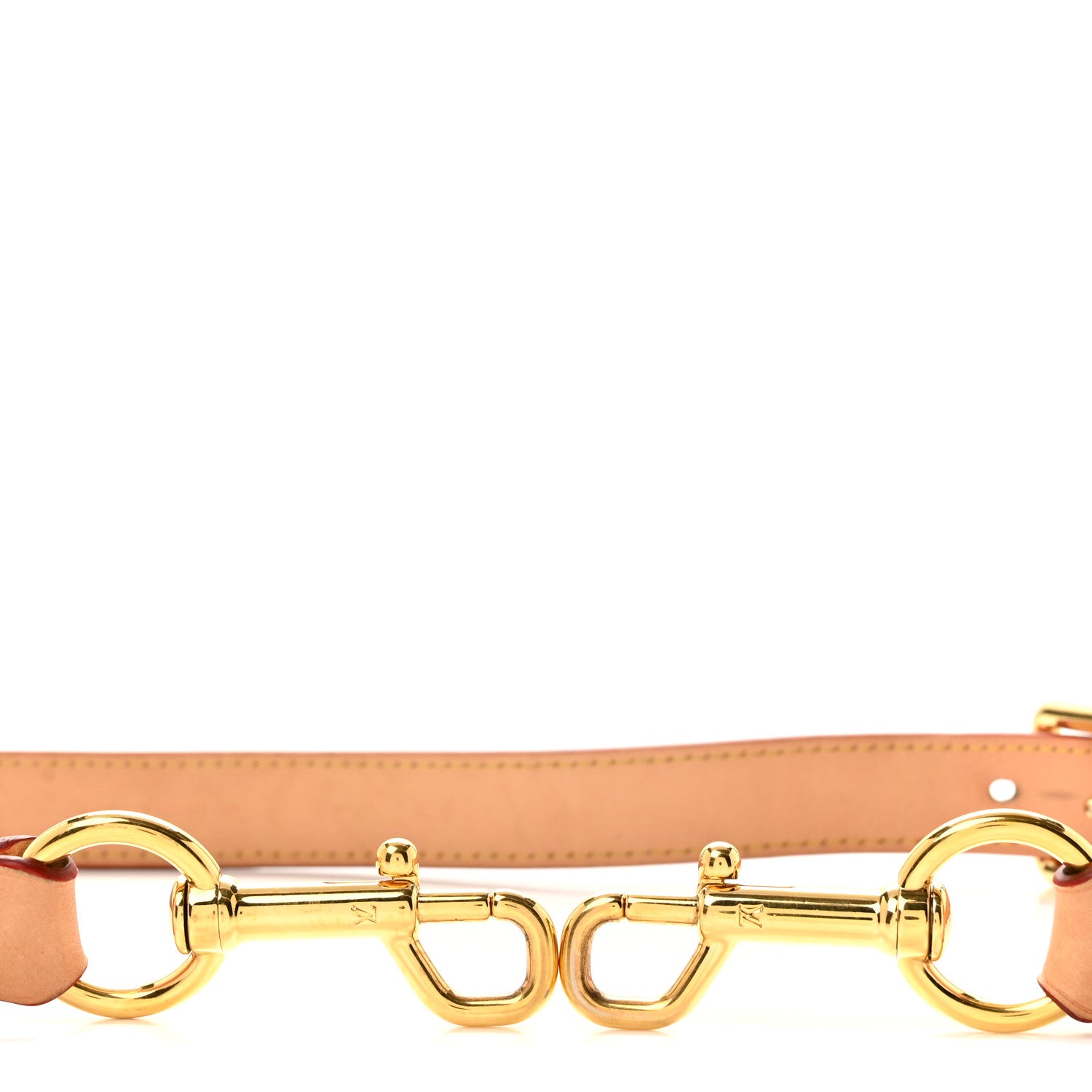 Louis Vuitton Vachetta 25mm Adjustable Shoulder Strap VVN 3 of 8