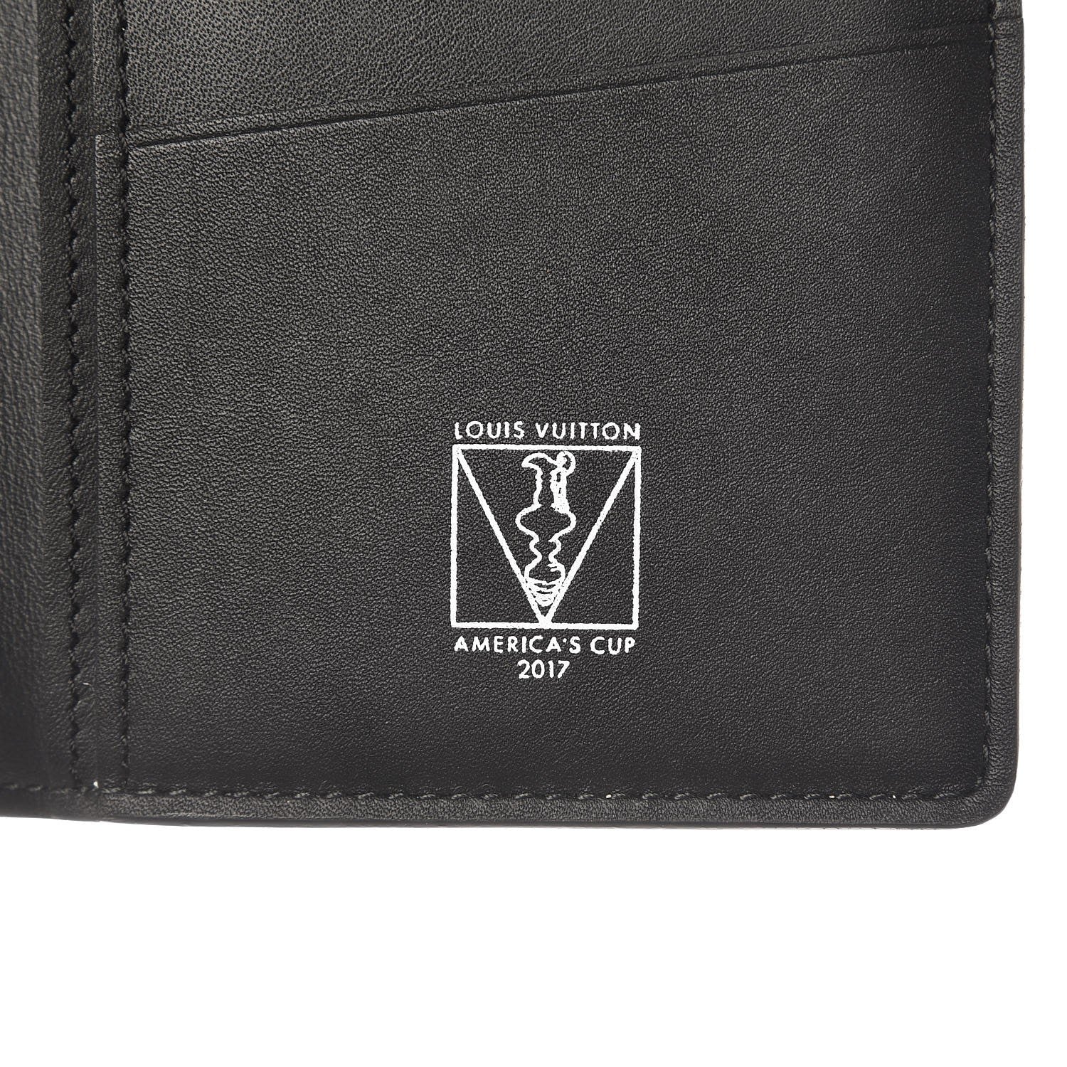 Louis Vuitton Damier Cobalt America's Cup Brazza Wallet Organizer 6 of 7
