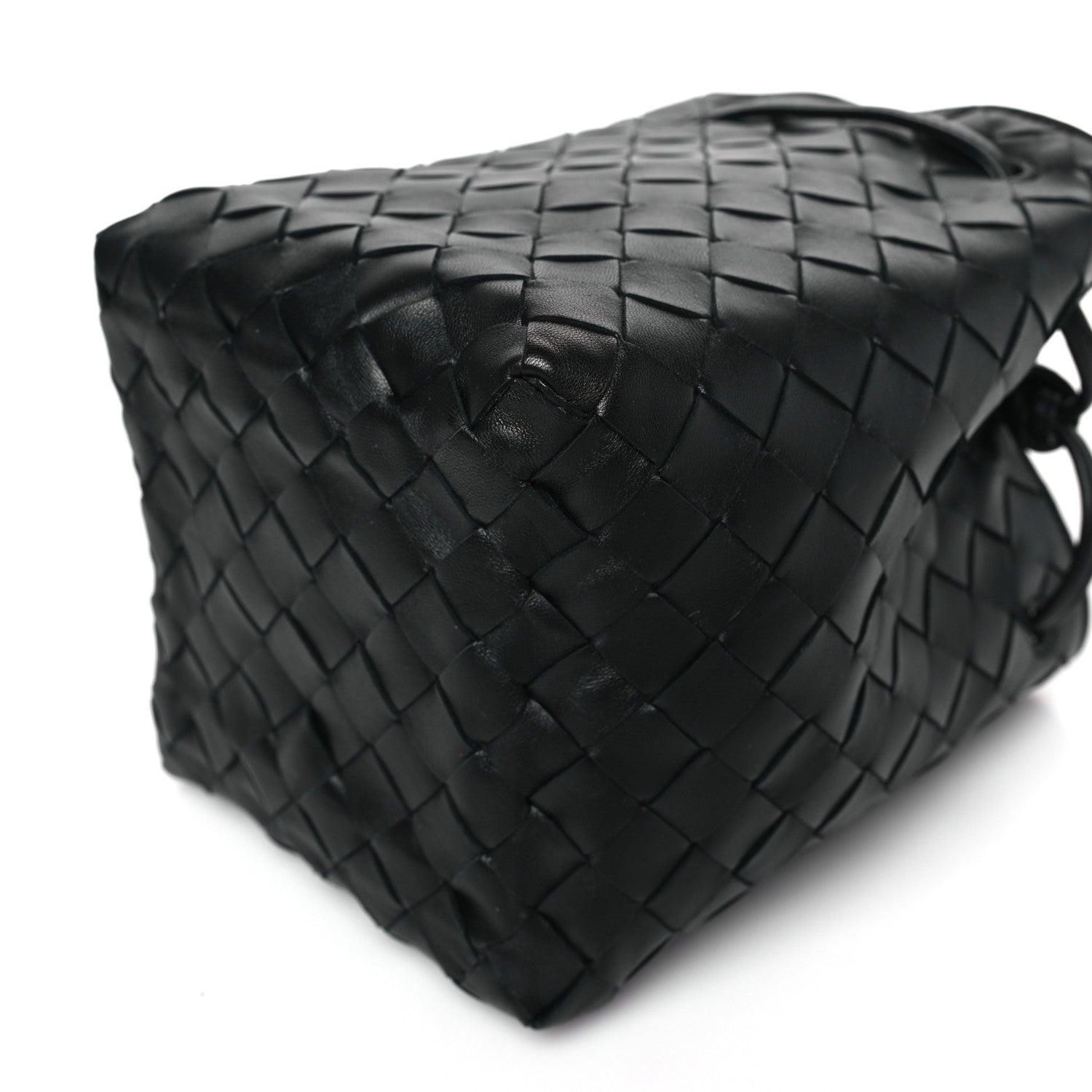 Bottega Veneta Nappa Intrecciato Small Drawstring Bucket Bag Black 8 of 8