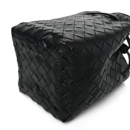 Bottega Veneta Nappa Intrecciato Small Drawstring Bucket Bag Black 8 of 8