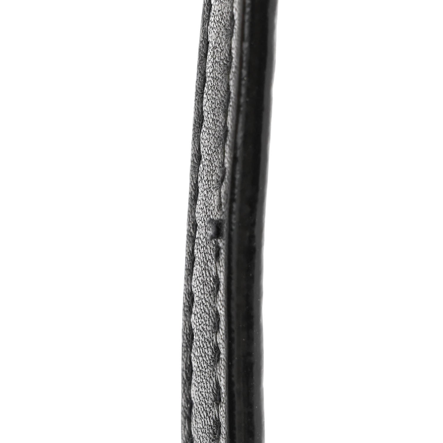 Saint Laurent Calfskin Lizard Embossed Monogram Sunset Chain Wallet Black 11 of 11