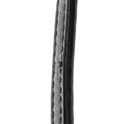 Saint Laurent Calfskin Lizard Embossed Monogram Sunset Chain Wallet Black 11 of 11