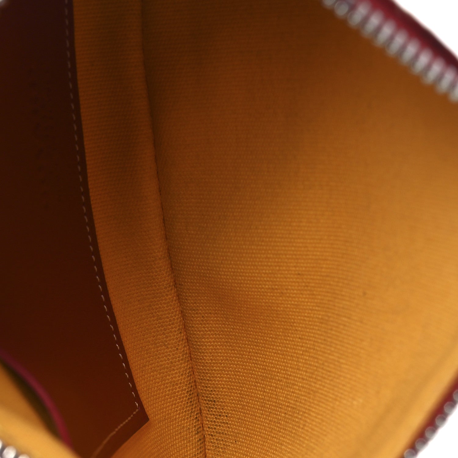 Goyard Goyardine Mini Senat Pochette Red 7 of 8