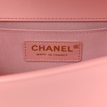 Chanel Lambskin Quilted Small Boy Flap Pink 6 of 12