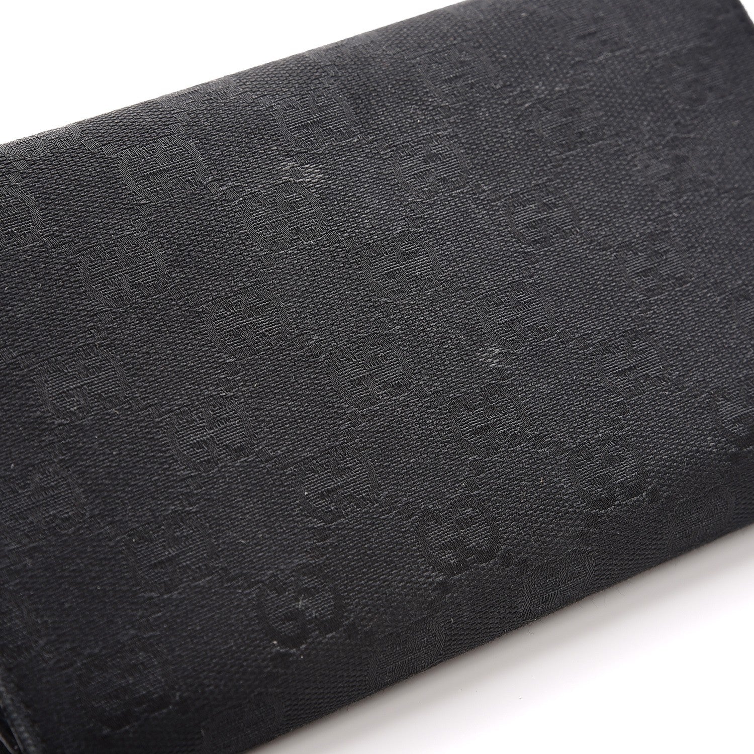 Gucci Monogram Web Hasler Continental Wallet Black 12 of 12