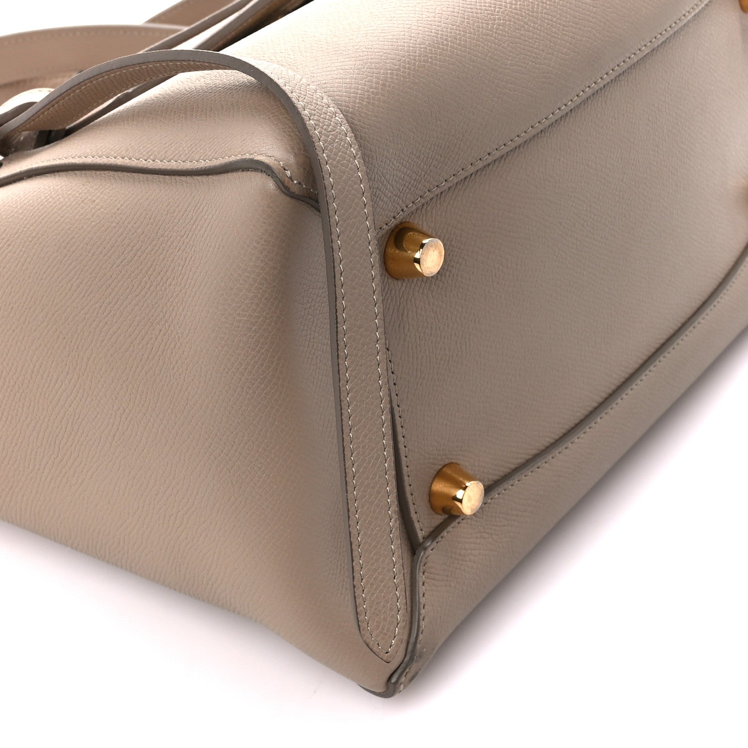 Celine Grained Calfskin Mini Belt Bag Light Taupe 10 of 11