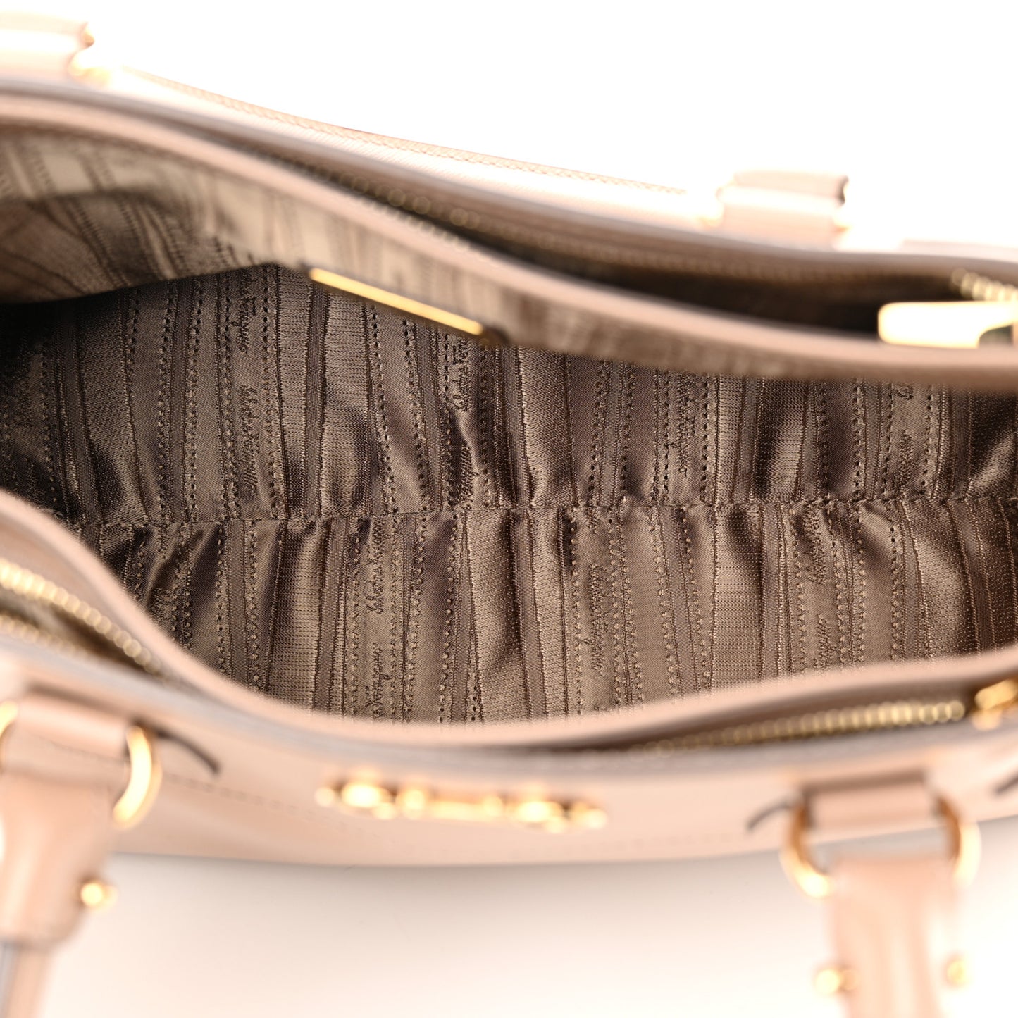 Hammered Calfskin Batik Tote Quarzo