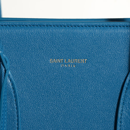Saint Laurent Calfskin Small Sac De Jour Indigo 9 of 9