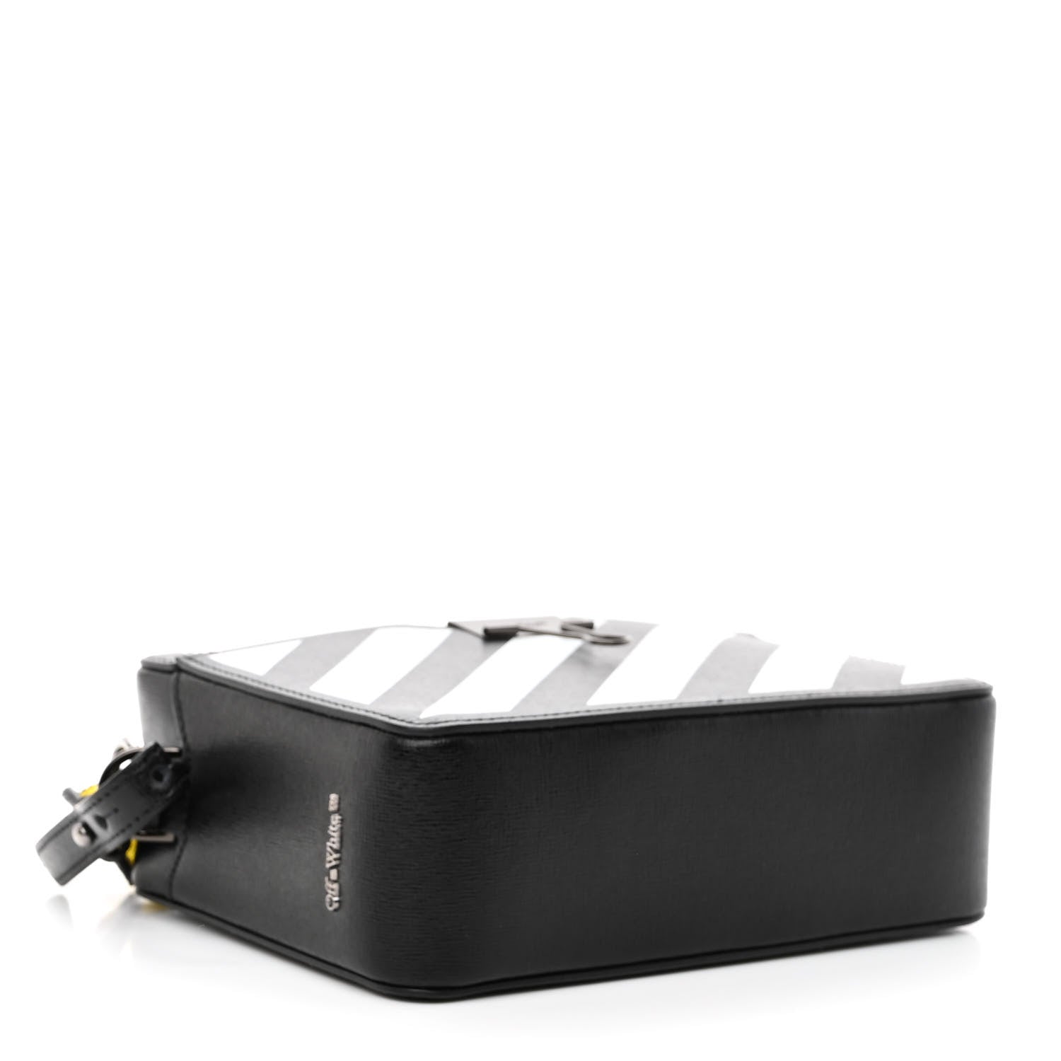 Off-White Saffiano Diag Camera Bag Black 4 of 10