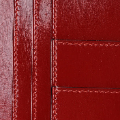 Hermes Box Bearn Wallet Rouge Vif 18 of 18