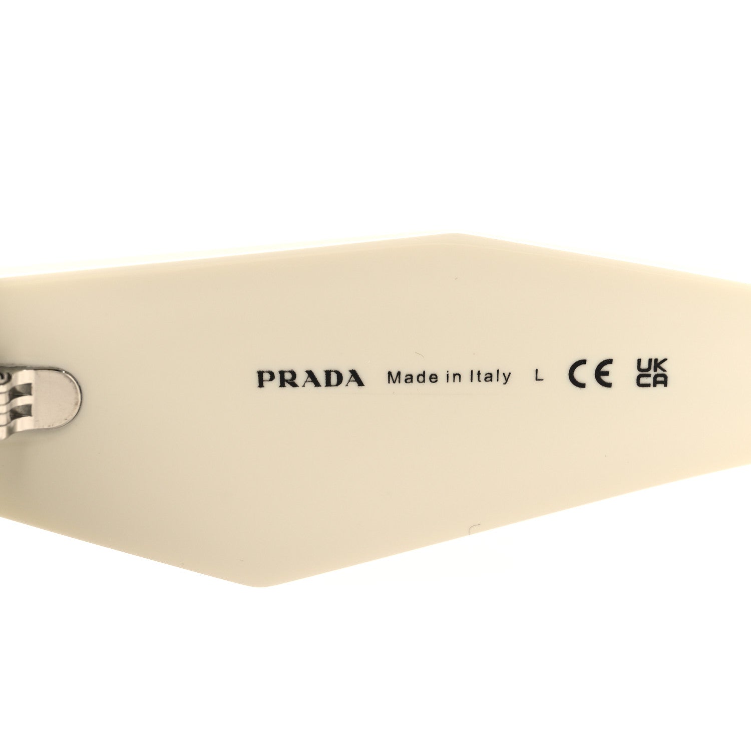 Prada Acetate Symbole Sunglasses SPR 17W White 5 of 7