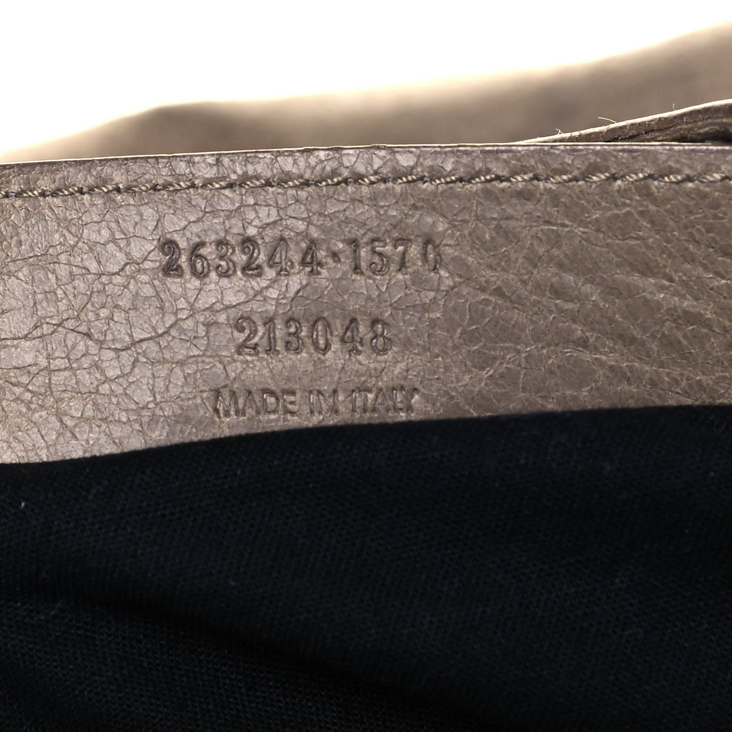 Agneau Giant 21 Rose Gold Hardware Velo Papyrus