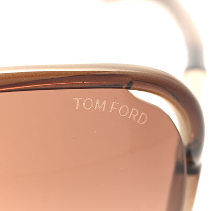 Tom Ford Acetate Raquel Sunglasses TF76 Brown 7 of 8