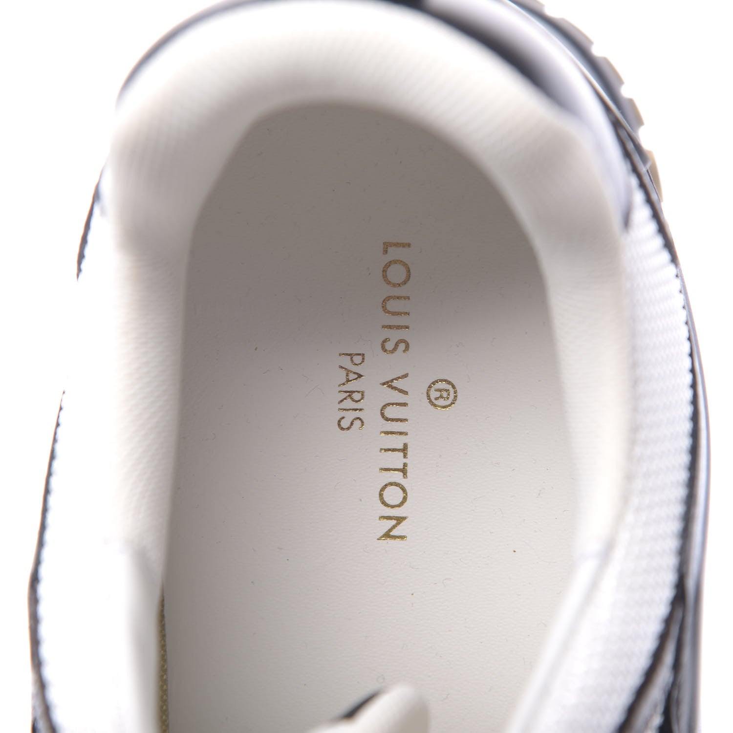 Louis Vuitton Calfskin Monogram Run Away Sneakers 39 Black 7 of 8