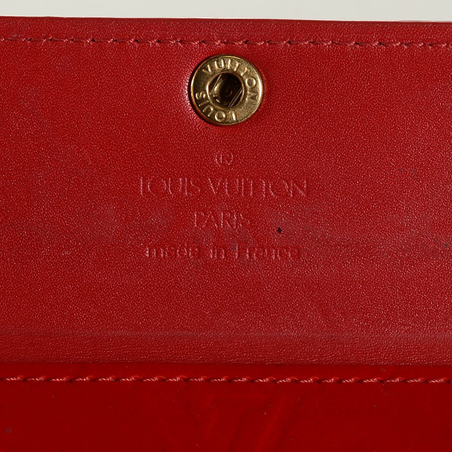 Vernis Ludlow Wallet Rouge