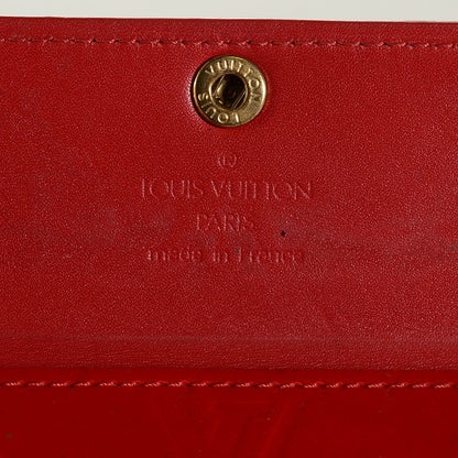 Louis Vuitton Vernis Ludlow Wallet Rouge 5 of 6