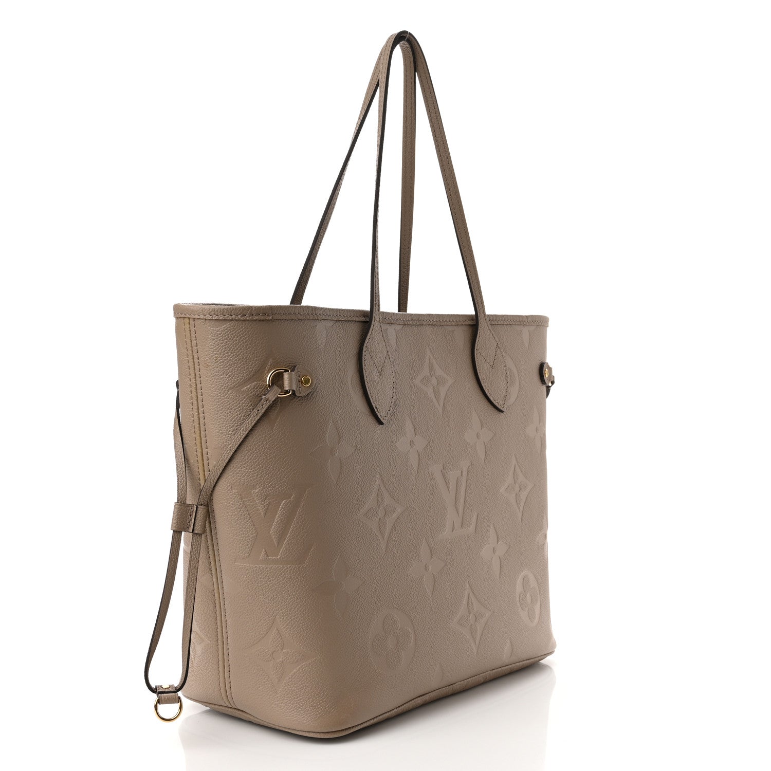 Louis Vuitton Empreinte Monogram Giant Neverfull MM Tourterelle 4 of 10
