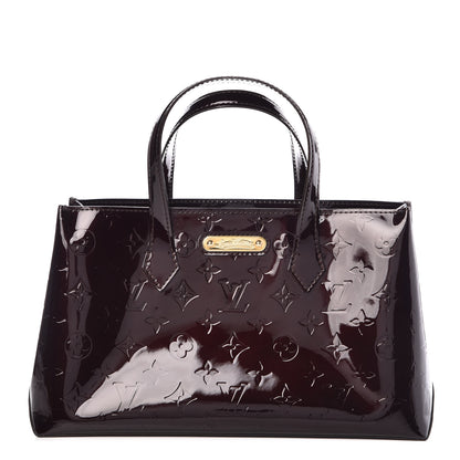 Louis Vuitton Vernis Wilshire PM Amarante 1 of 9