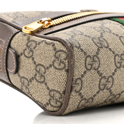 Gucci GG Supreme Monogram Small Ophidia Belt Bag 105 42 Dark Brown 10 of 10