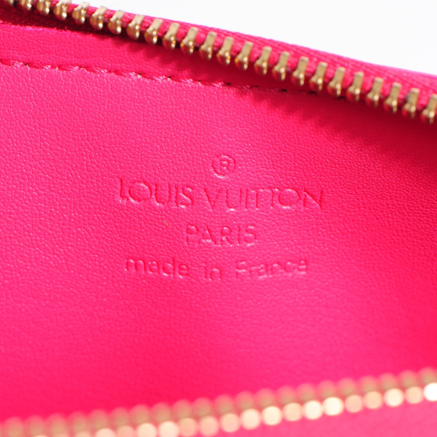 Louis Vuitton Vernis Lexington Pochette Fuchsia 5 of 7