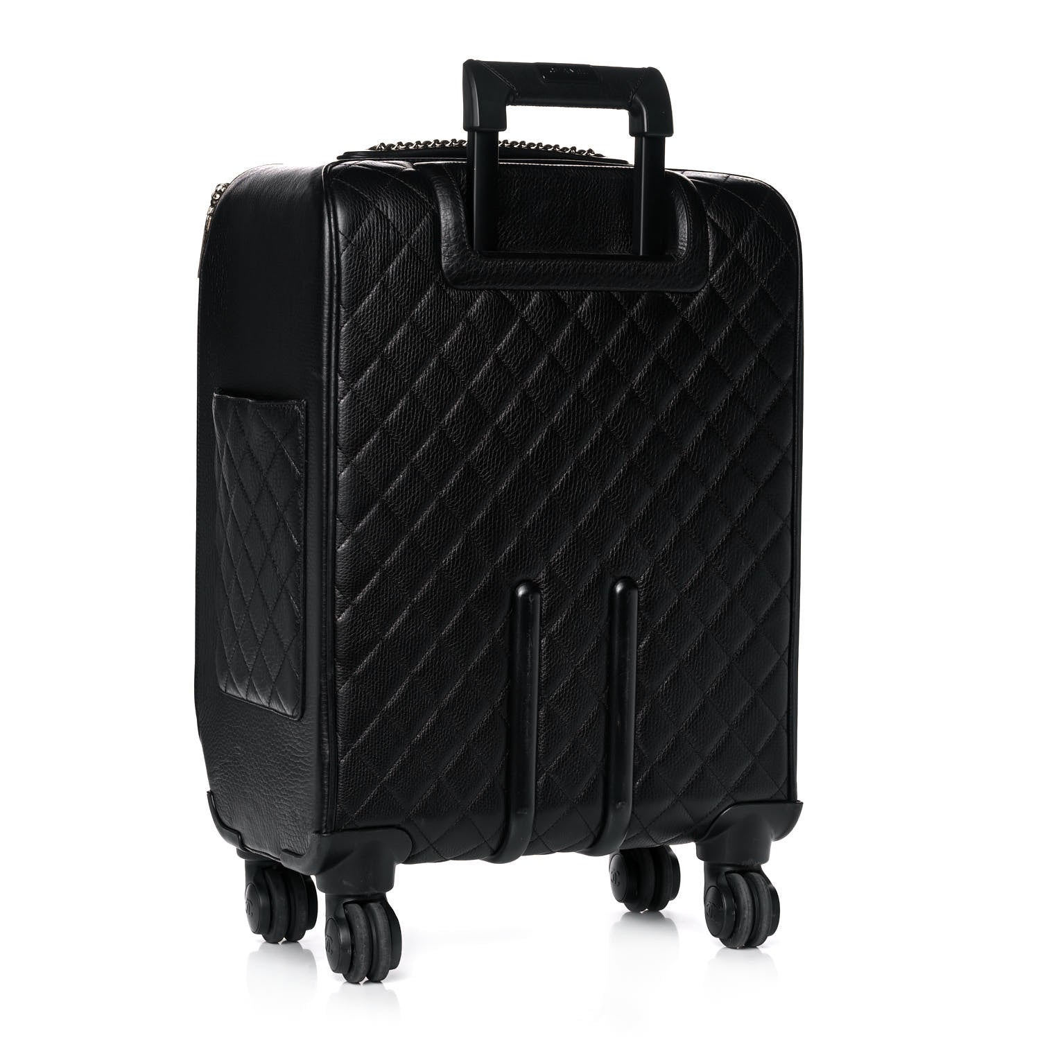 Chanel Calfskin Quilted Coco Case Trolley Black 3 of 13