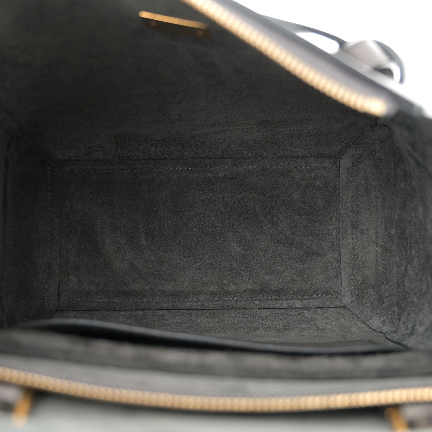 Celine Grained Calfskin Micro Belt Bag Grey 5 of 11