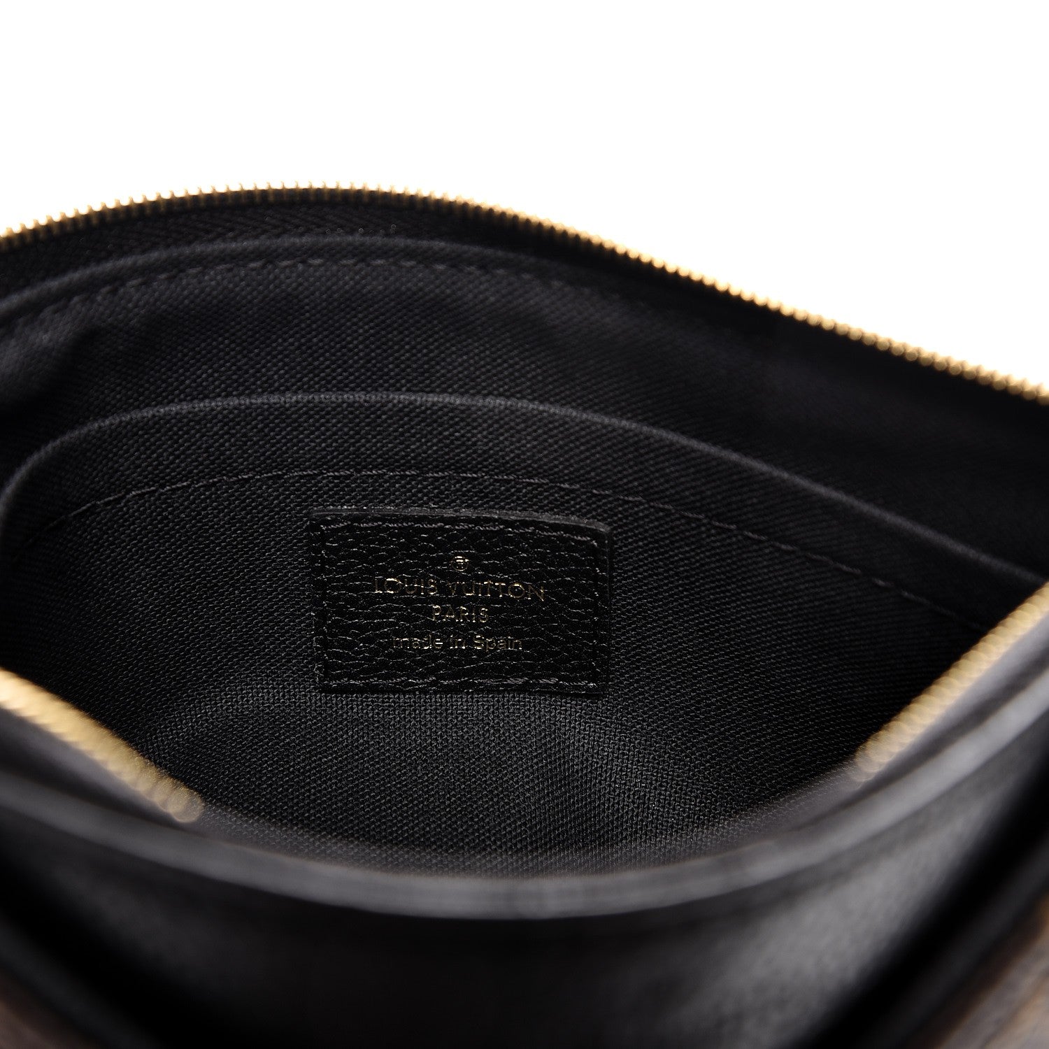 Louis Vuitton Monogram Pallas Clutch Black 6 of 9