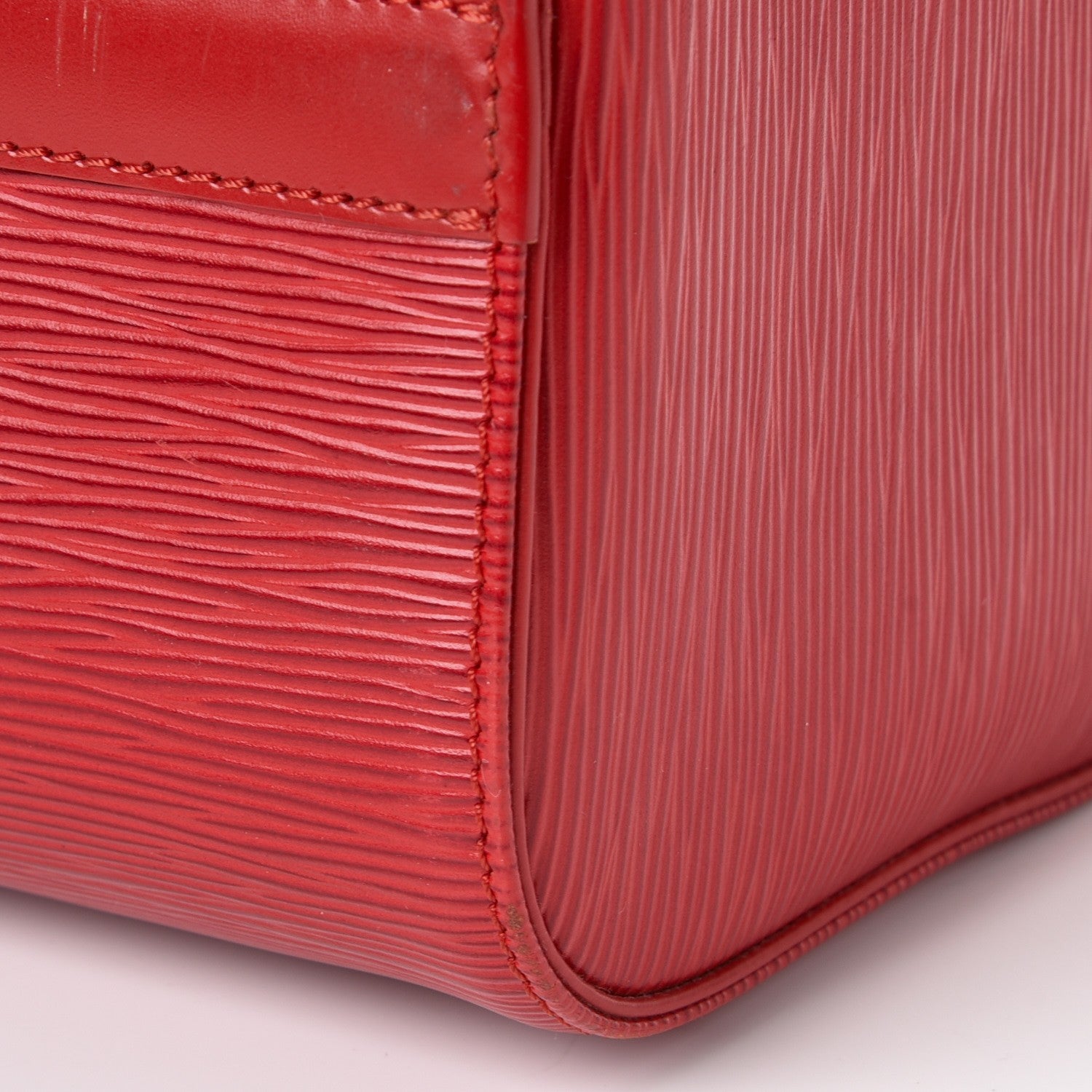 Louis Vuitton Epi Speedy 30 Rouge 10 of 11
