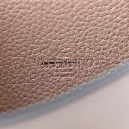 Valentino Garavani Pebbled Calfskin Medium Rockstud Flip Lock Crossbody Bag Poudre 6 of 8