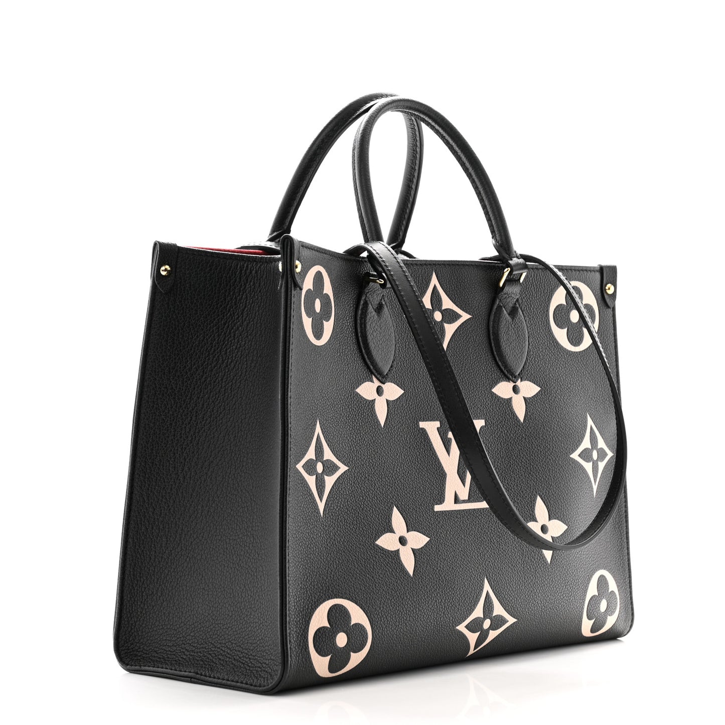 Empreinte Monogram Giant Onthego MM Black Beige