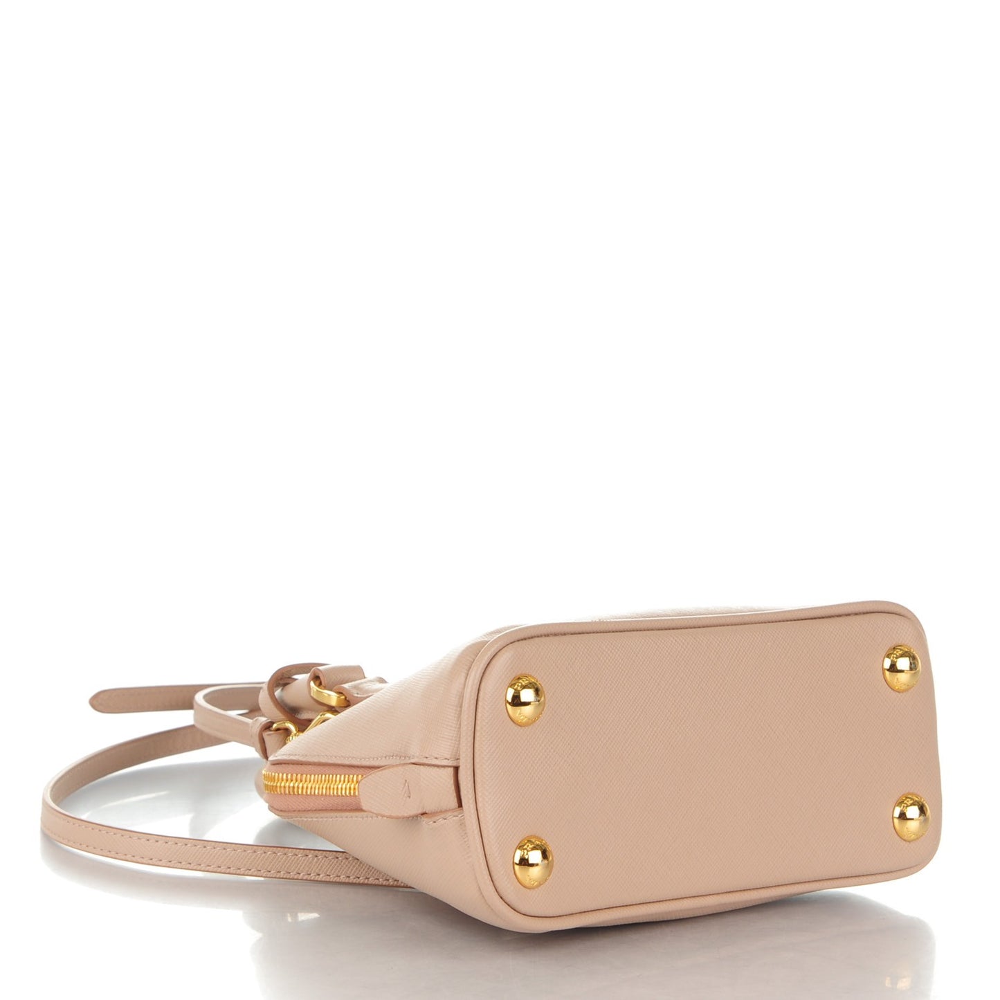 Saffiano Lux Mini Promenade Tote Cammeo