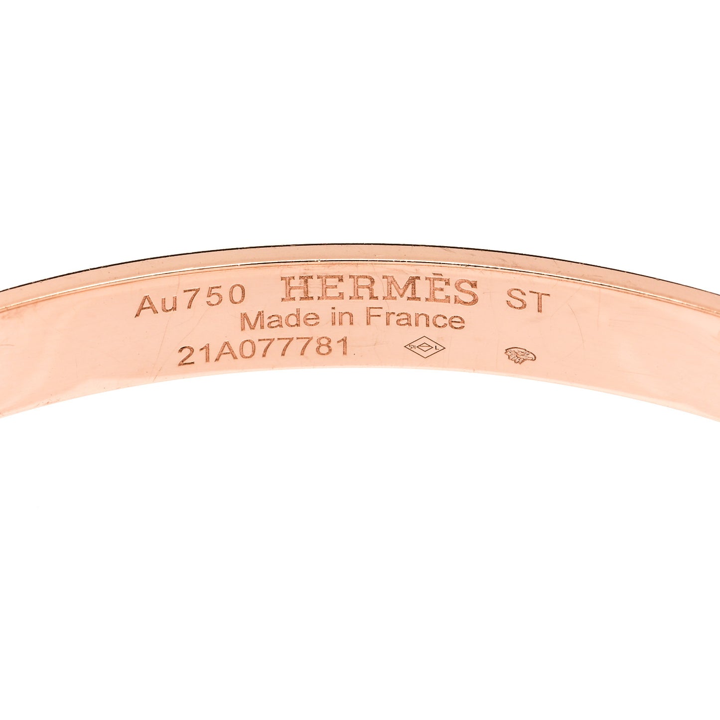 18K Rose Gold PM Collier De Chien Bracelet ST
