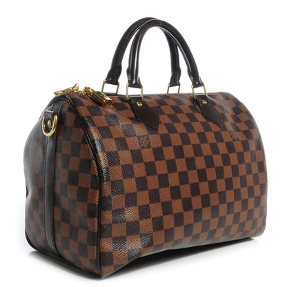 Louis Vuitton Damier Ebene Speedy Bandouliere 30 3 of 8