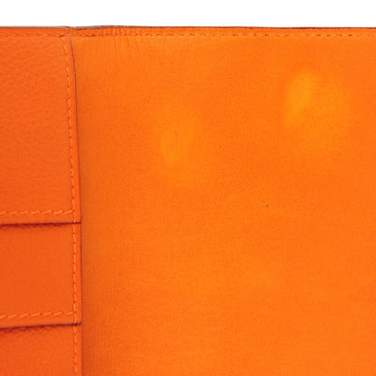 Hermes Togo Dogon Wallet Orange 7 of 8
